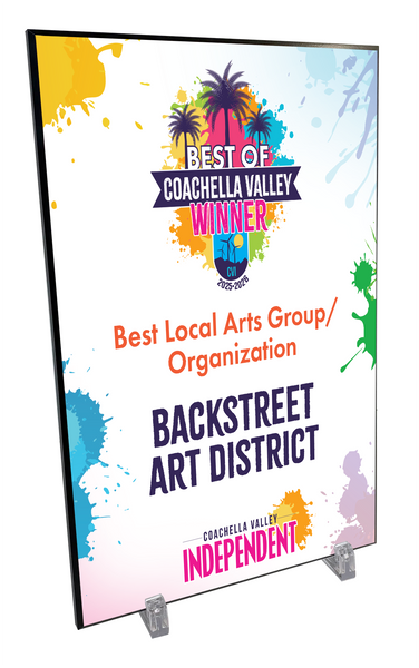 "Best of Coachella Valley" - Modern Hardi-plaque
