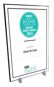 Hawaii Home and Remodeling: Reader's Choice Awards - Plaque