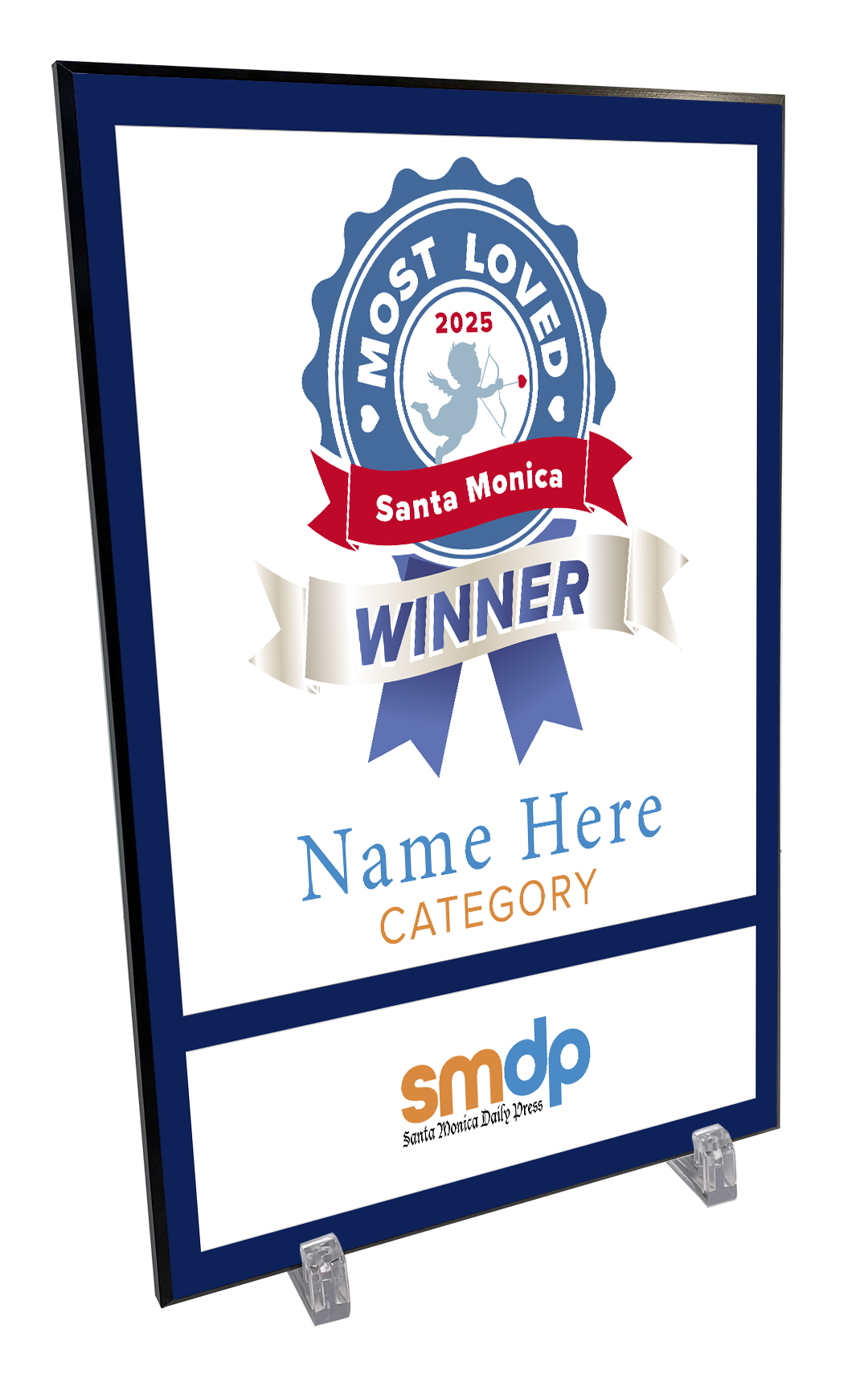 SMDP Most Loved Awards - Wood Plaque