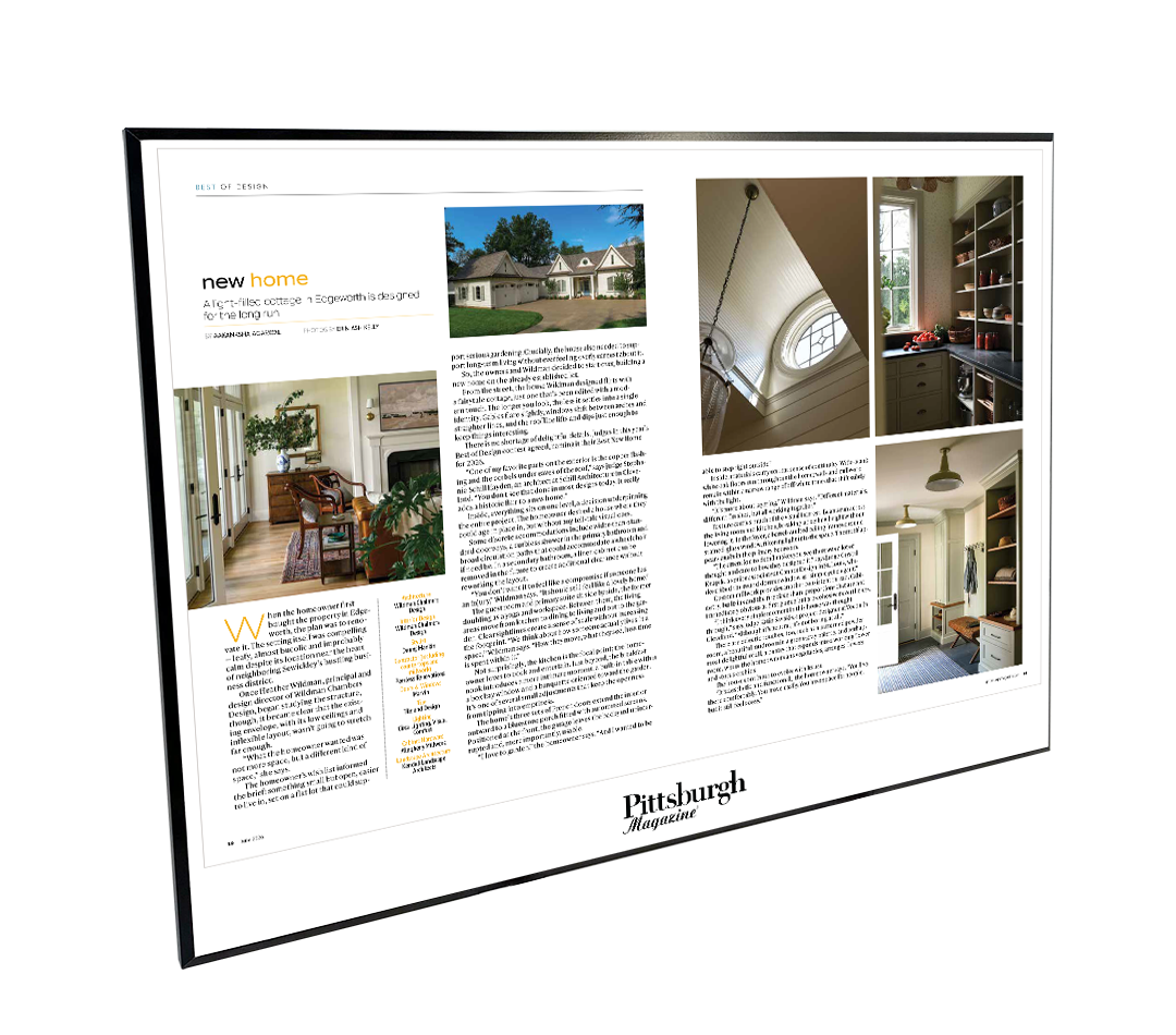 Pittsburgh Magazine - Special Publications - Modern Wooden Plaque
