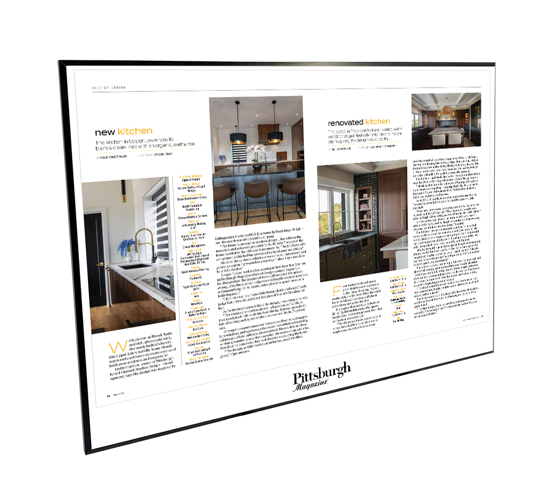 Pittsburgh Magazine - Special Publications - Modern Wooden Plaque