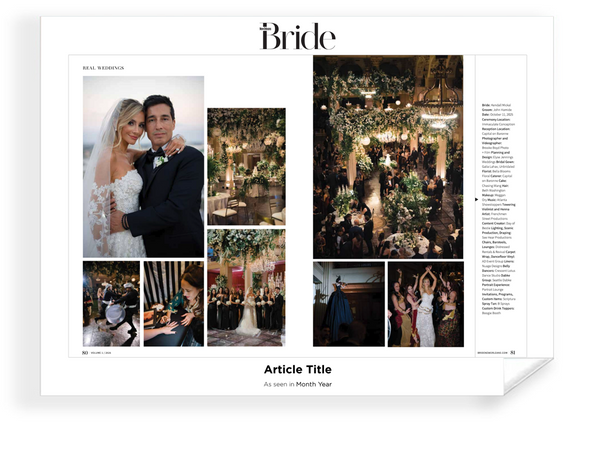 New Orleans Bride Magazine - Covers & Articles - Archival Reprint
