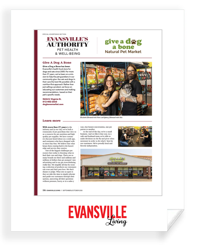 Evansville Living - Evansville’s Authority - Archival Reprints
