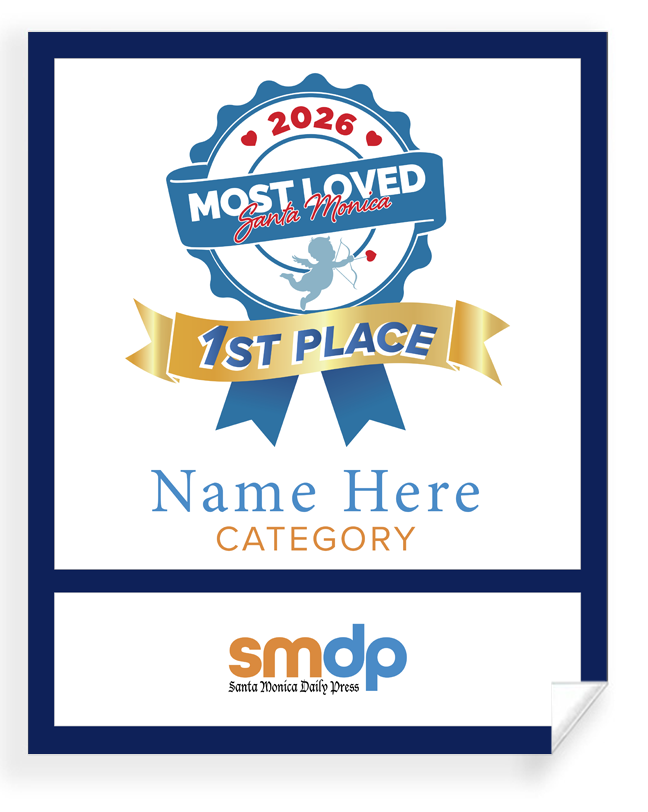 SMDP Most Loved Awards - Window Cling