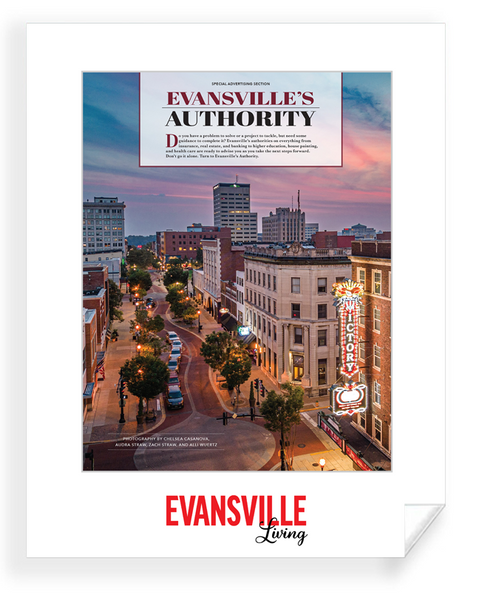 Evansville Living - Evansville’s Authority - Archival Reprints