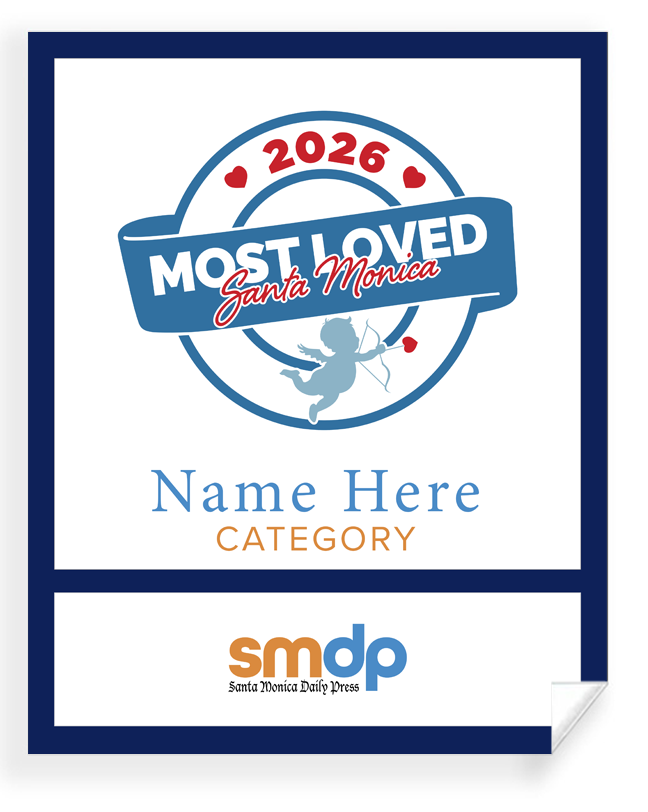 SMDP Most Loved Awards - Window Cling