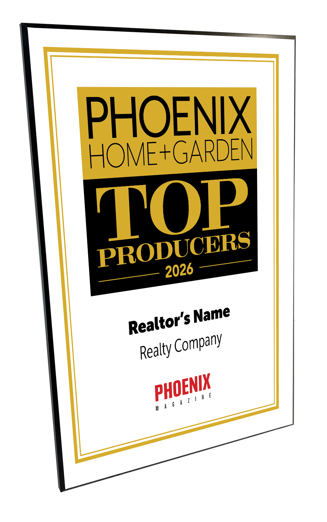Phoenix Magazine - Plaques