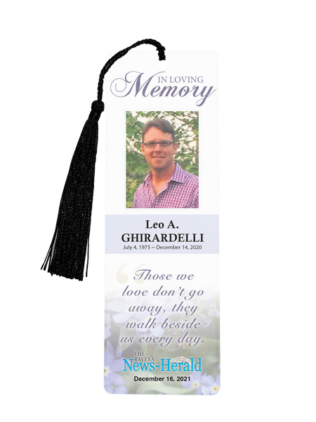 NYVT Memorial Bookmarks