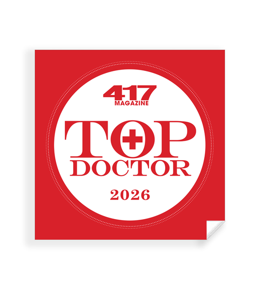 417 Magazine Top Doctor Award - Decal