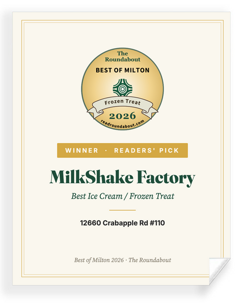 The Roundabout - Best of Milton - Certificate