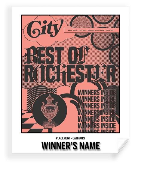 CITY Magazine - Best of Rochester - Window Clings