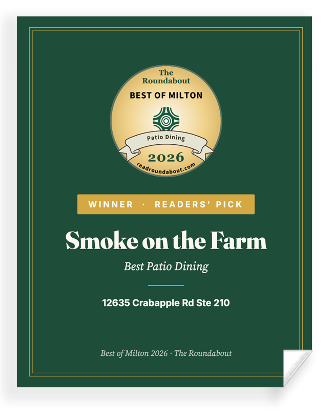 The Roundabout - Best of Milton - Certificate