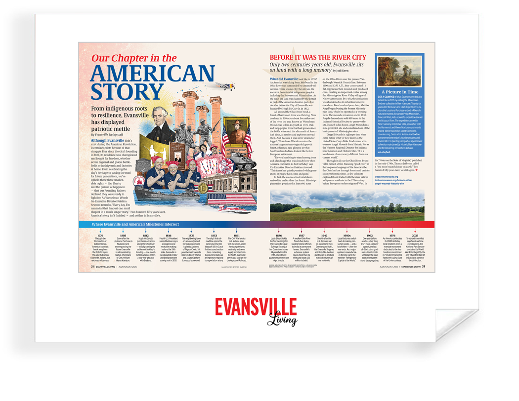 Evansville Living - Editorial Features  - Archival Reprints