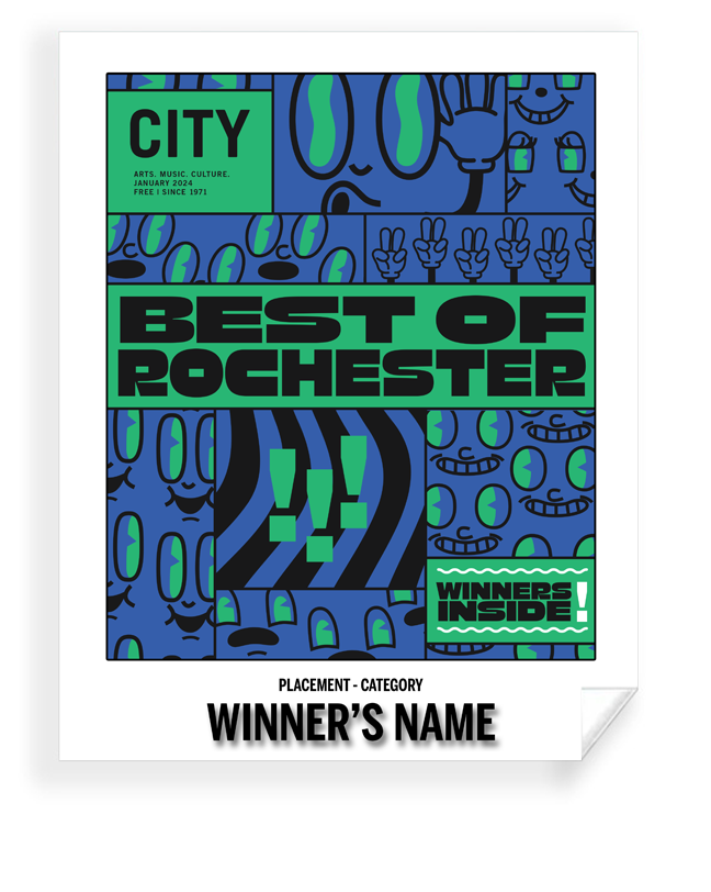 CITY Magazine - Best of Rochester - Window Clings