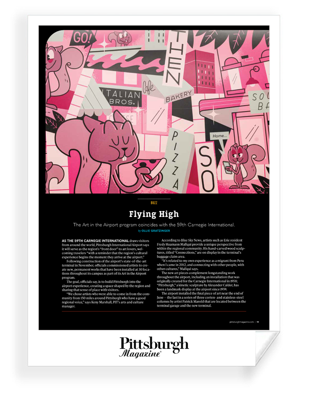 Pittsburgh Magazine - Articles & Covers - Frameable Archival Print