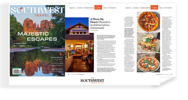 Southwest Travel & Life Magazine Article & Cover Archival Reprints