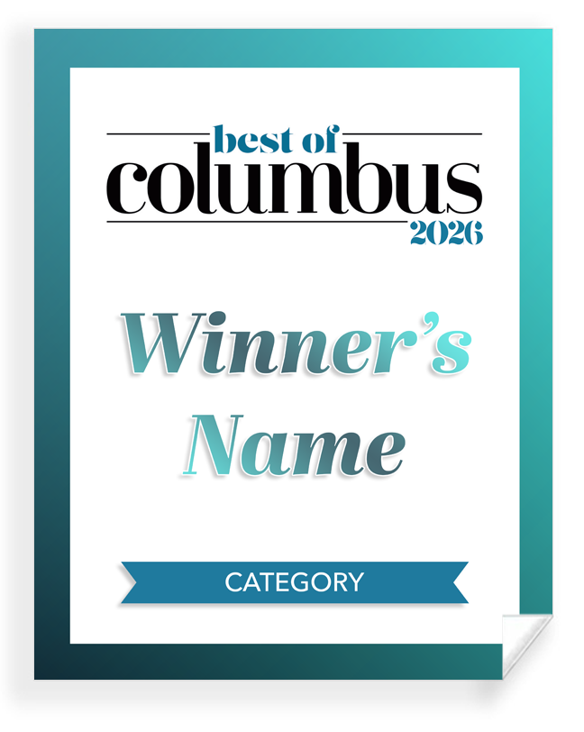 Best of Columbus - Certificate
