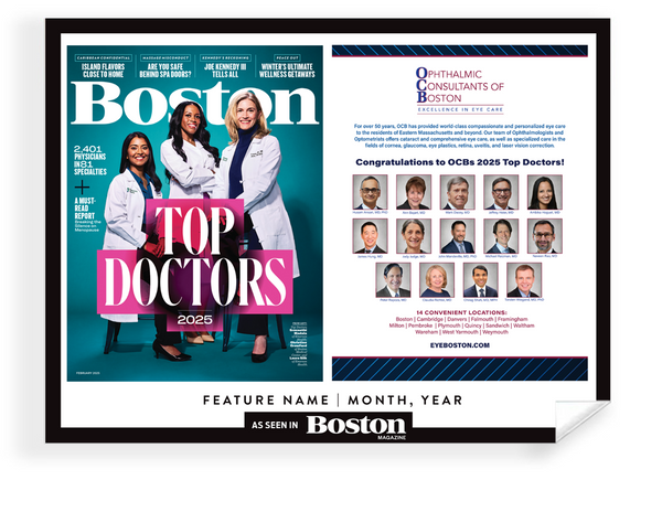 Boston Magazine Advertiser Print