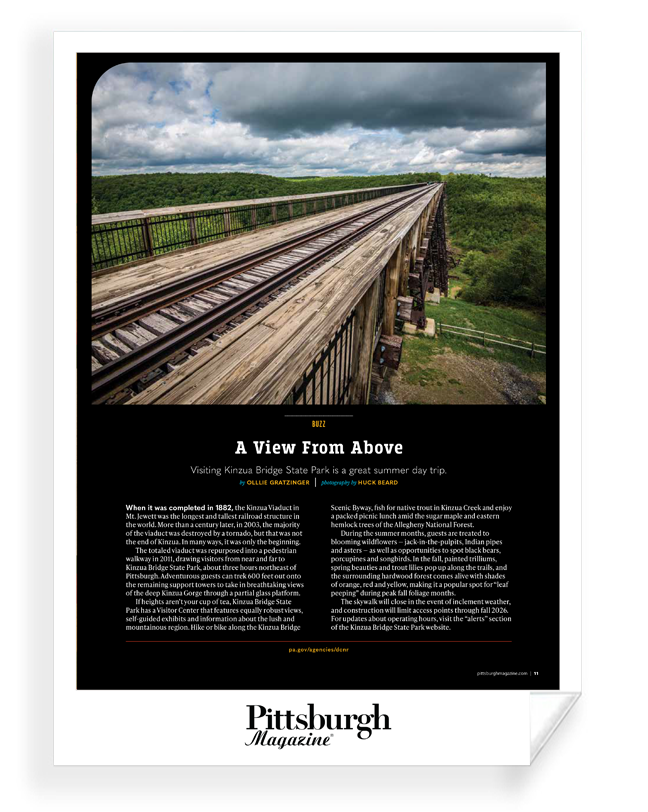 Pittsburgh Magazine - Articles & Covers - Frameable Archival Print