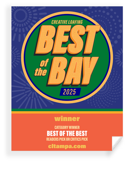 CL Tampa Bay Best of the Bay | Window Decal