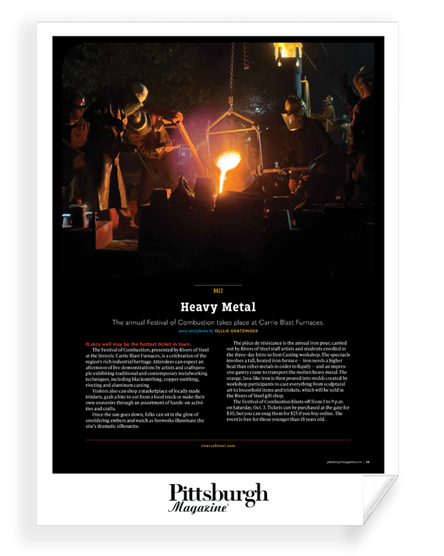 Pittsburgh Magazine - Articles & Covers - Frameable Archival Print