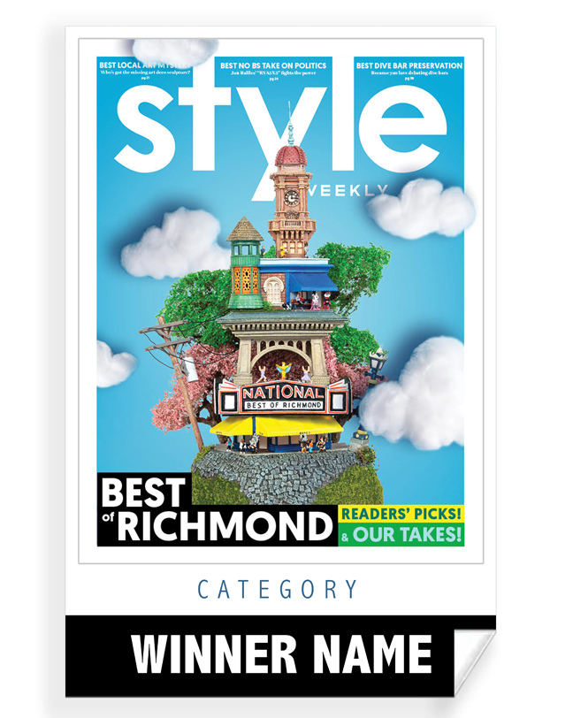 Style Weekly "Best of Richmond" Archival Reprint