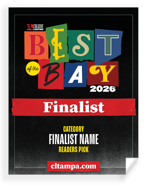 CL Tampa Bay Best of the Bay | Window Decal