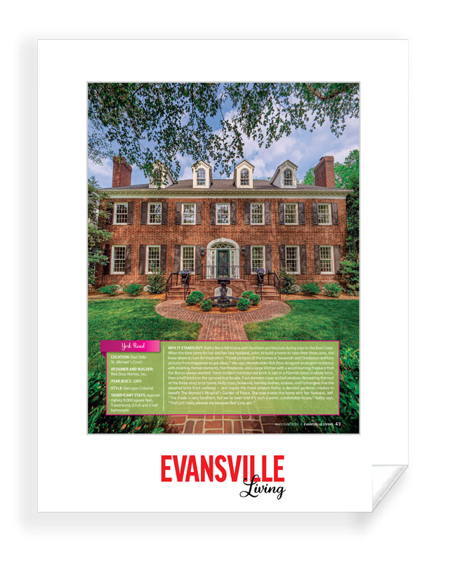 Evansville Living - Most Beautiful Homes - Archival Reprints
