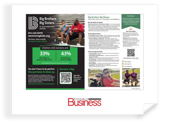 Evansville Business - Evansville Gives - Archival Reprints