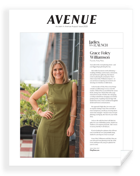 Avenue - Profile Features - Archival Reprint