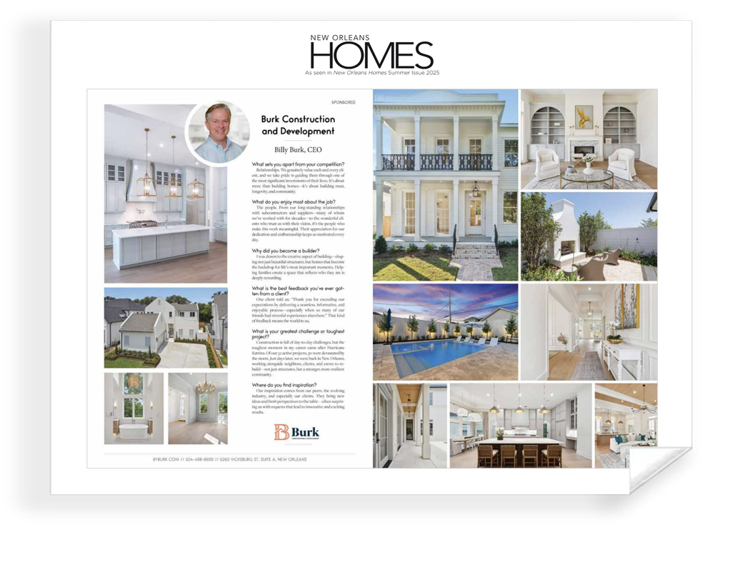 New Orleans Homes - Profile Features - Archival Reprint
