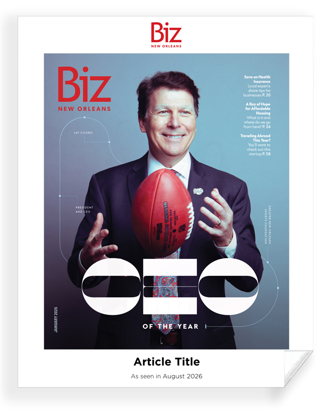 Biz New Orleans - Covers & Articles - Archival Reprint
