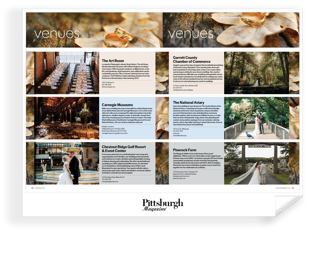 Pittsburgh Magazine - Special Publications - Frameable Archival Print