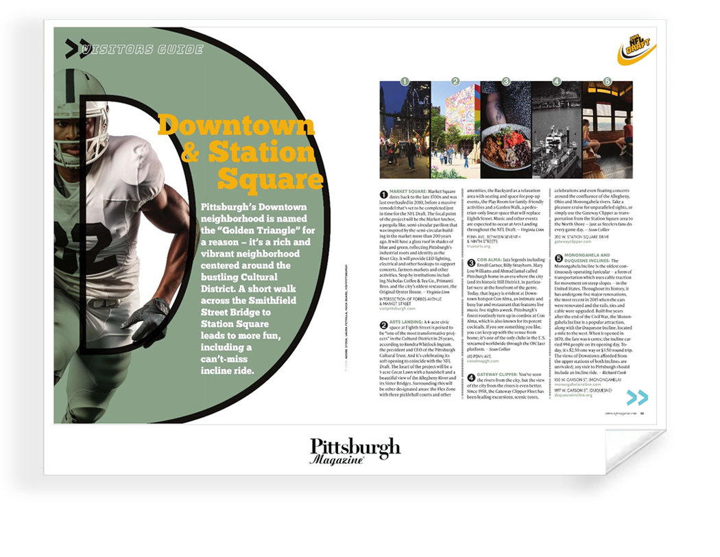 Pittsburgh Magazine - Articles & Covers - Frameable Archival Print