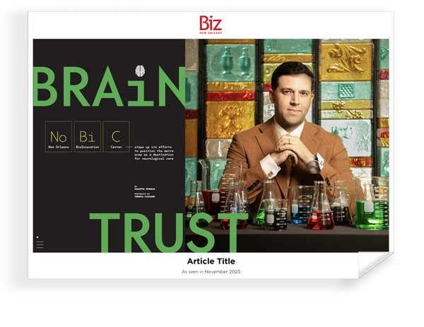 Biz New Orleans - Covers & Articles - Archival Reprint