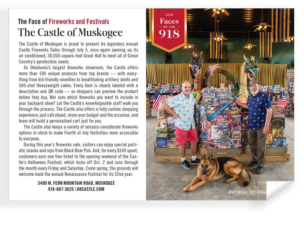 TulsaPeople - Faces of the 918 - Archival Reprint
