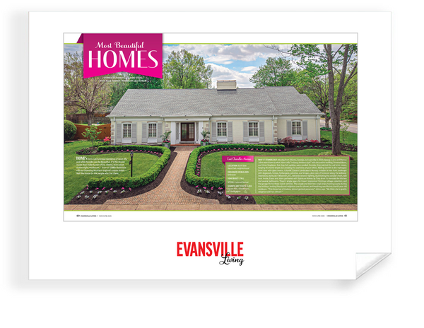Evansville Living - Most Beautiful Homes - Archival Reprints