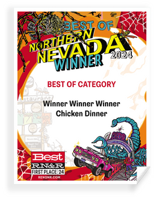 "Best of Northern Nevada" - Award Certificate Print