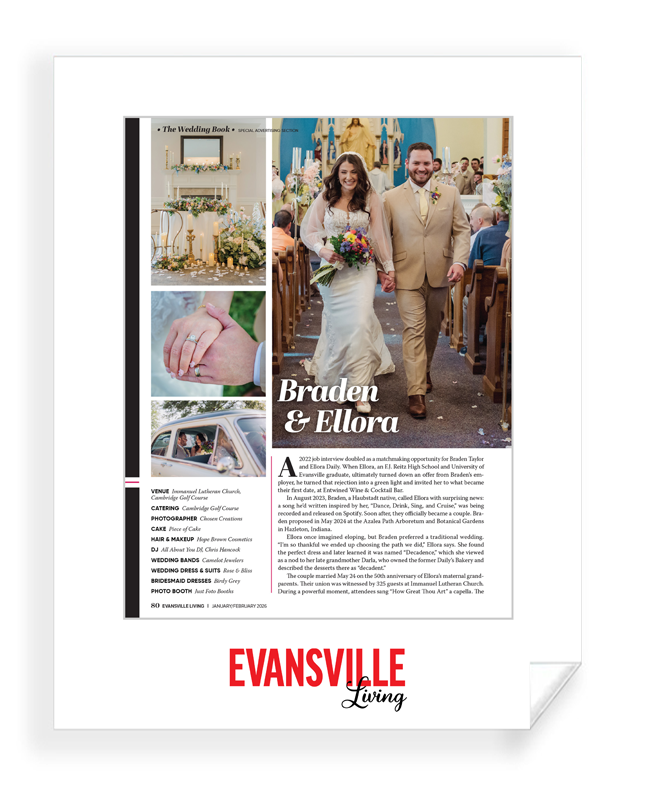 Evansville Living - Wedding Book - Archival Reprints