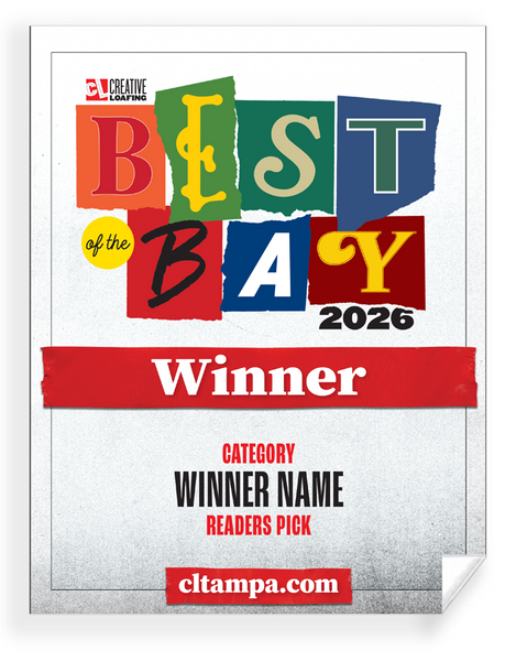 CL Tampa Bay Best of the Bay | Window Decal