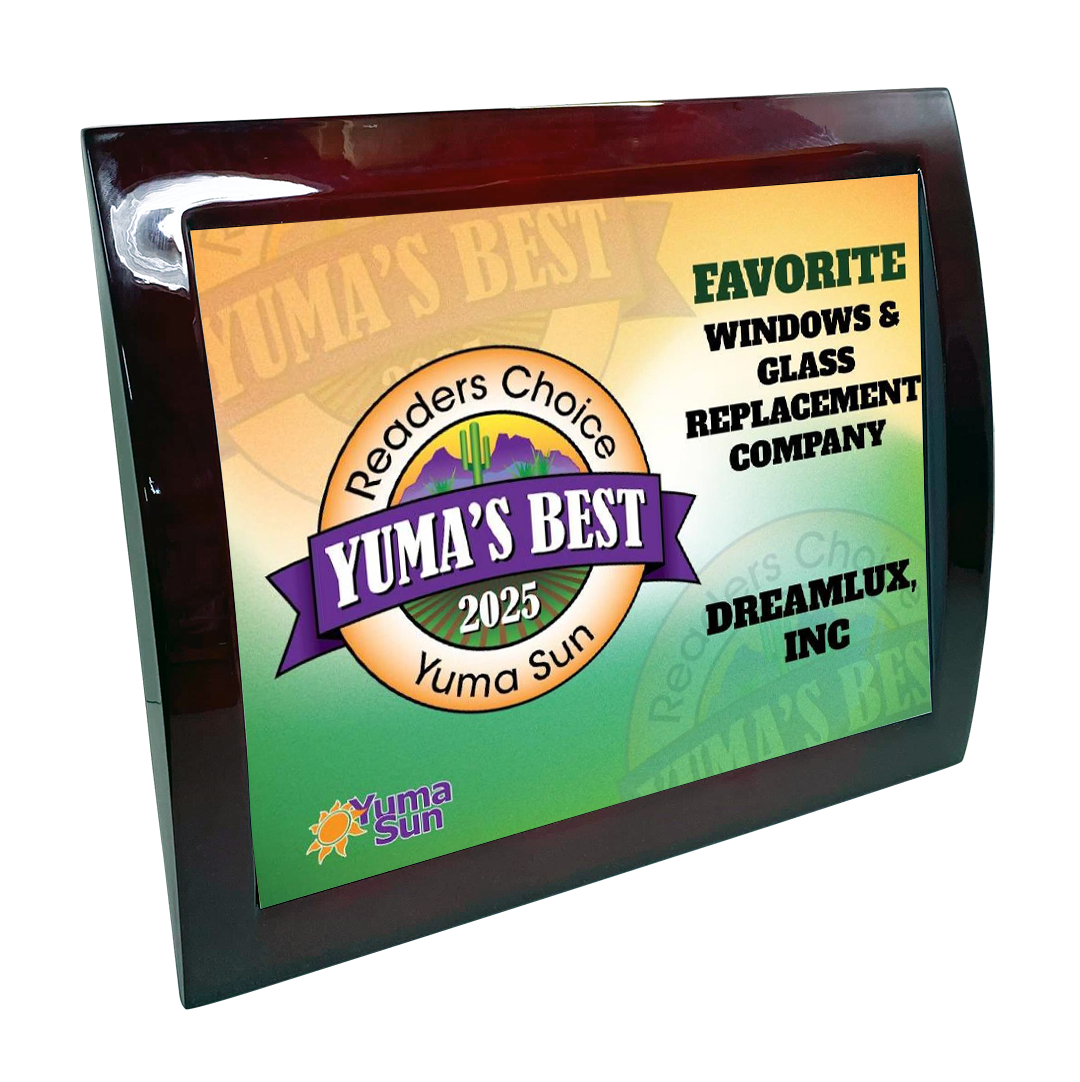 Yuma's Best - Eclipse Plaque with Metal Inlay