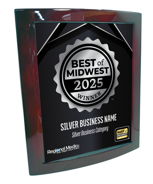 Best of Midwest - Eclipse Plaque with Metal Inlay