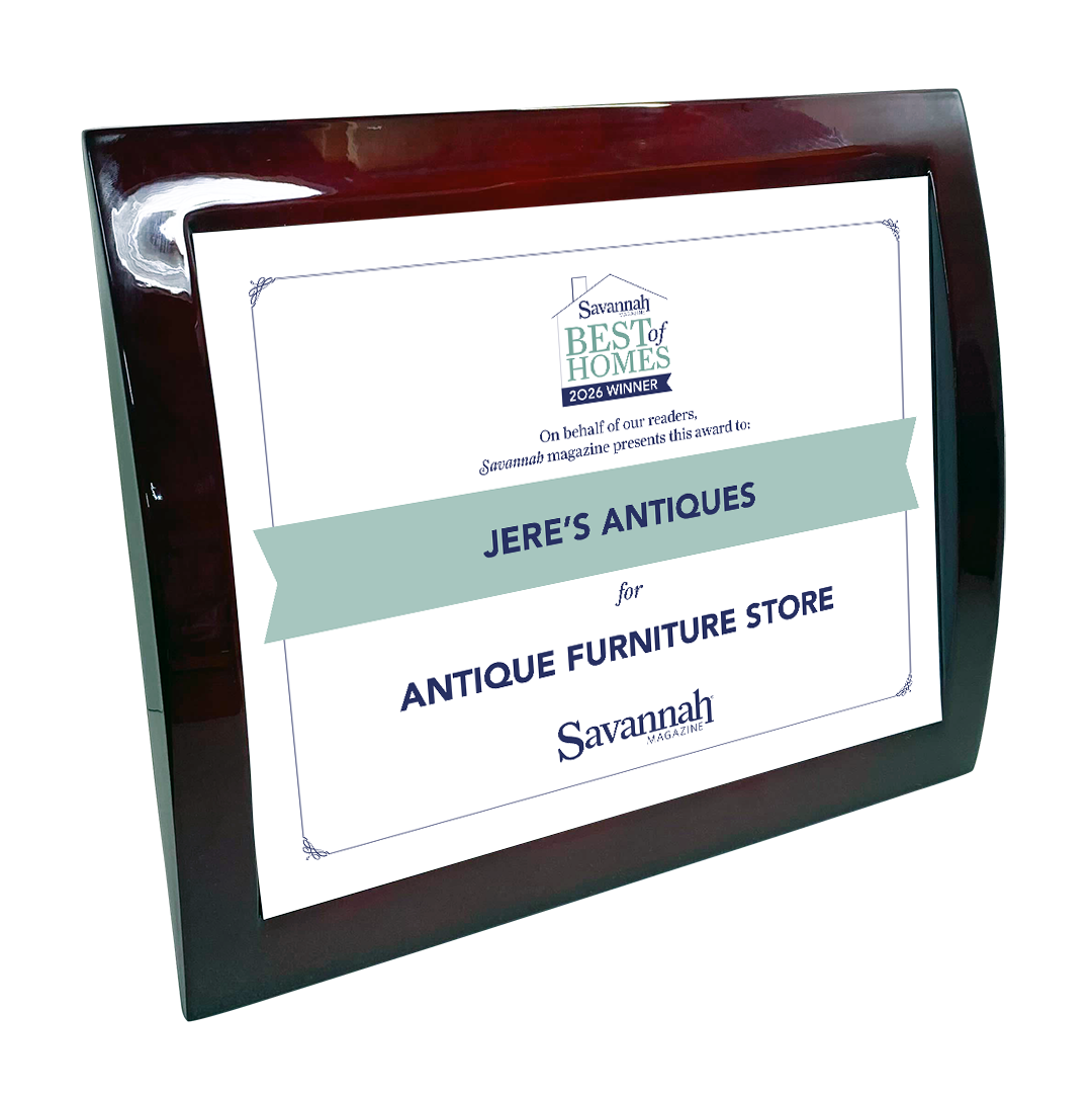 Savannah Magazine Best of Homes Awards - Rosewood with Metal Inlay