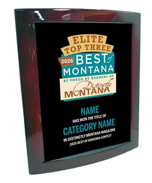 Best of Montana  - Eclipse Plaque