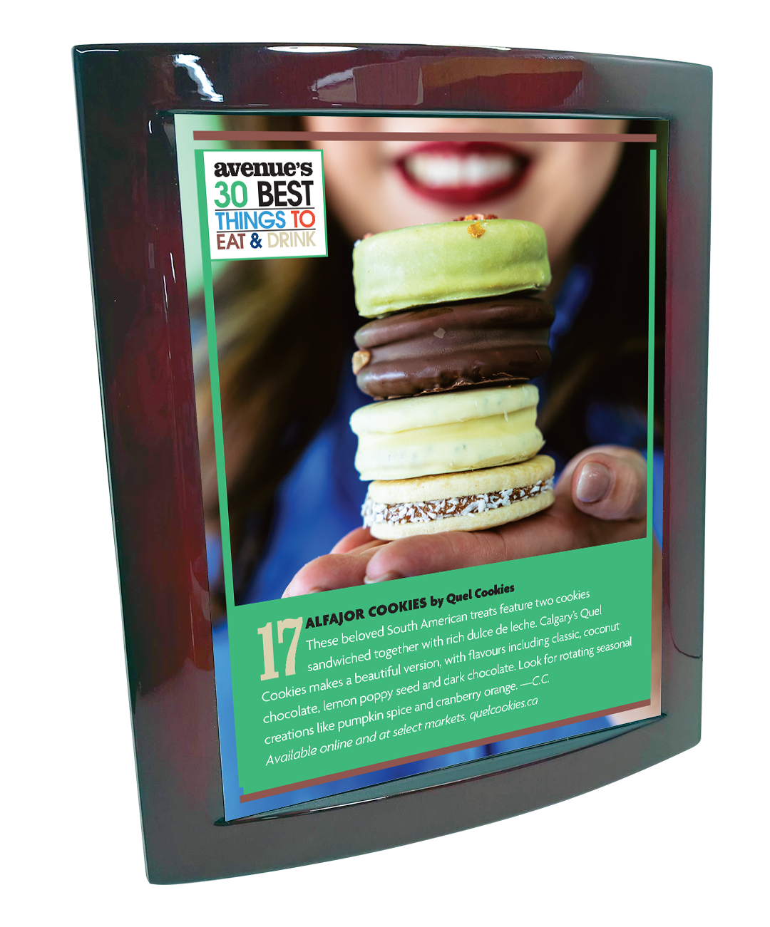 Avenue Magazine - Best Things to Eat & Drink - Eclipse Plaque