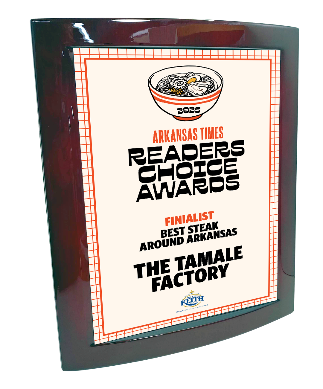 Arkansas Times Readers Choice Award - Eclipse Plaque