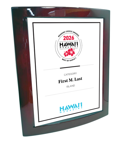 Hawaii Magazine: Reader's Choice Awards - Rosewood