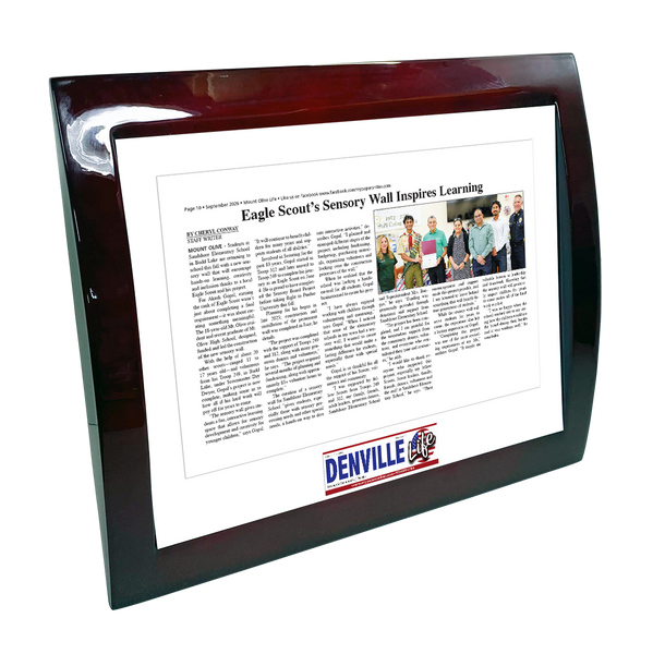 My Life Publications - Articles - Eclipse Plaque with Metal Inlay
