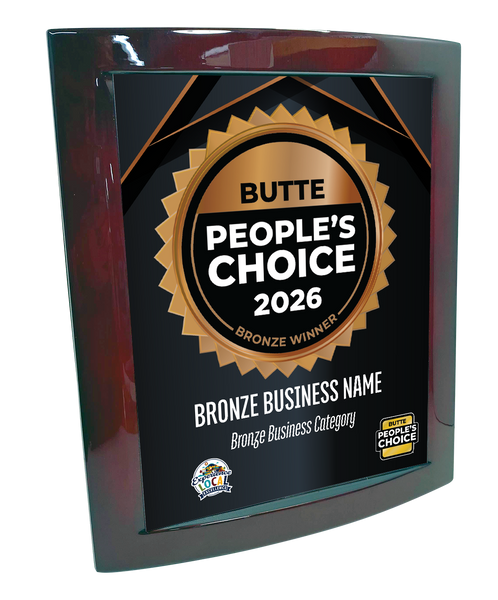 Butte People's Choice - Eclipse Plaque with Metal Inlay