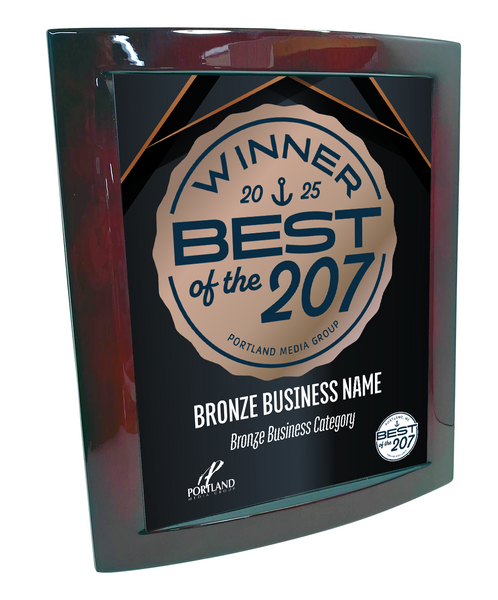 Best of the 207 - Eclipse Plaque with Metal Inlay